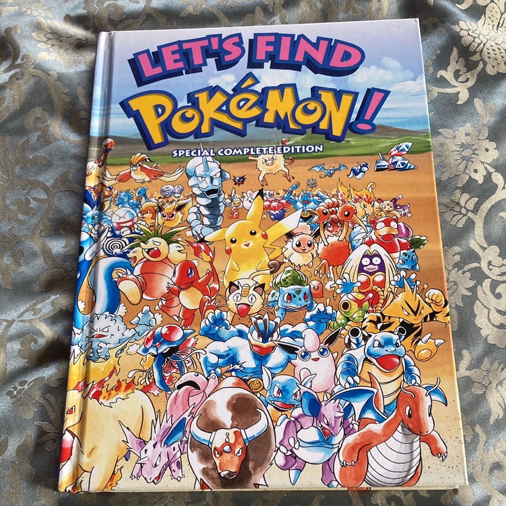 Let’s Find Pokémon book